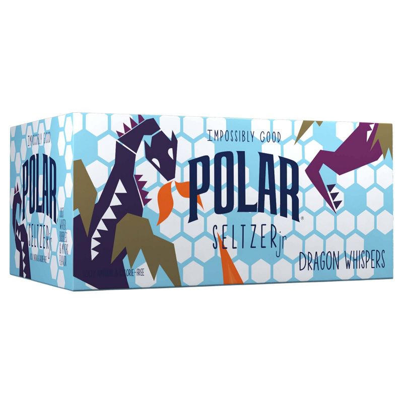 Polar Dragon Whispers 100% Natural Jr. Seltzer Water - 6pk/8 fl oz Cans