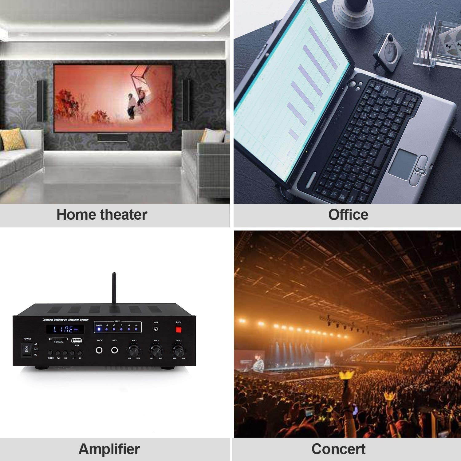 3.5mm to RCA Cable,CableCreation 20CM 3.5mm Female to 2RCA Male Stereo Audio Cable Gold Plated for TV,Smartphones, MP3, Tablets, Speakers,Home Theater,0.75FT