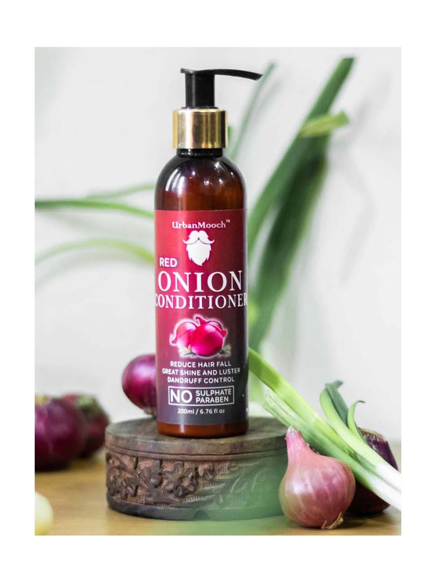 UrbanMooch Onion Hair Conditioner for Hair Growth & Hair Fall Control - 200 ml