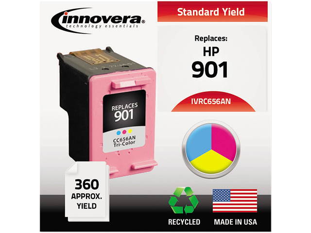 Innovera IVRC656AN 3 Colors Ink Cartridge