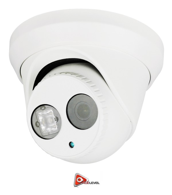 LTS Platinum HD Fixed Lens Turret IP Camera 3.2MP - 4mm