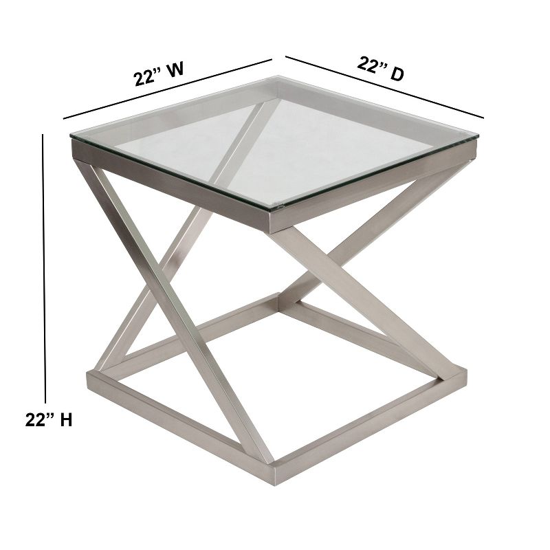 Signature End Table Gray - Riverstone Furniture