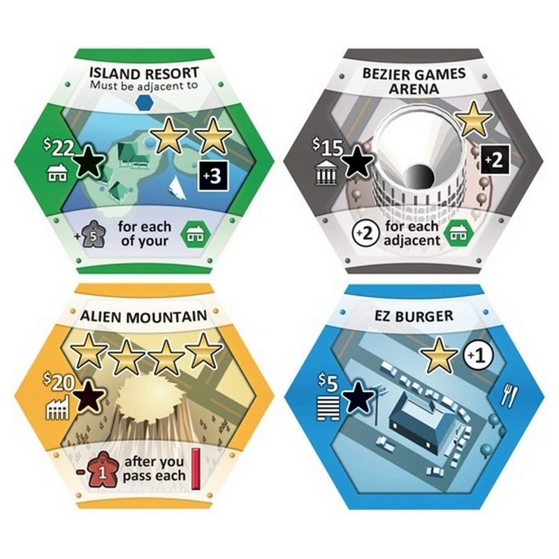 Suburbia Board Game 5 Star Expansion Pack