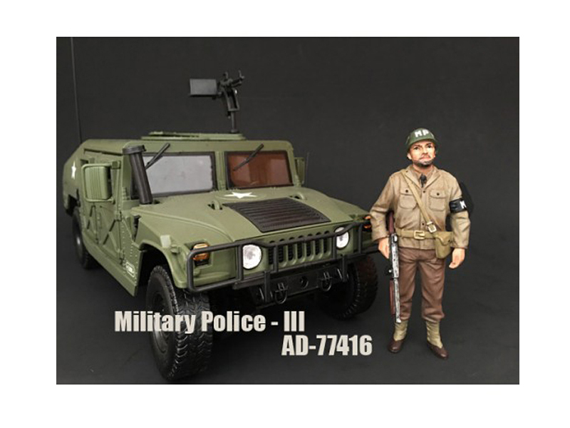 Willys Jeep 1/4-Ton Car Light Blue "United States Navy" 1/43 Diecast Model by Militaria Die Cast