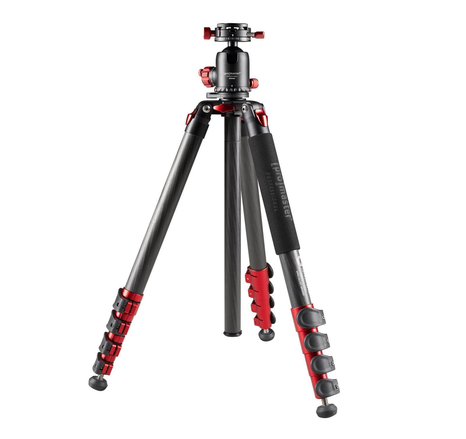 Promaster SP532C SPECIALIST Carbon Fiber Tripod with SPH45P Ball Head
