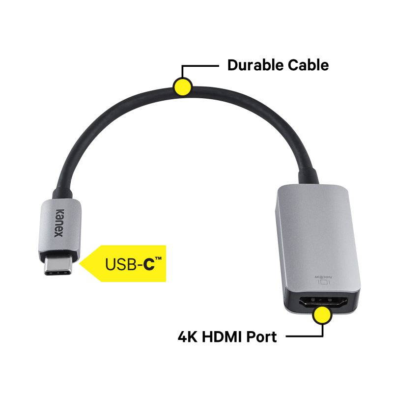 Kanex KU31CHD4K USB-C to HDMI Adapter