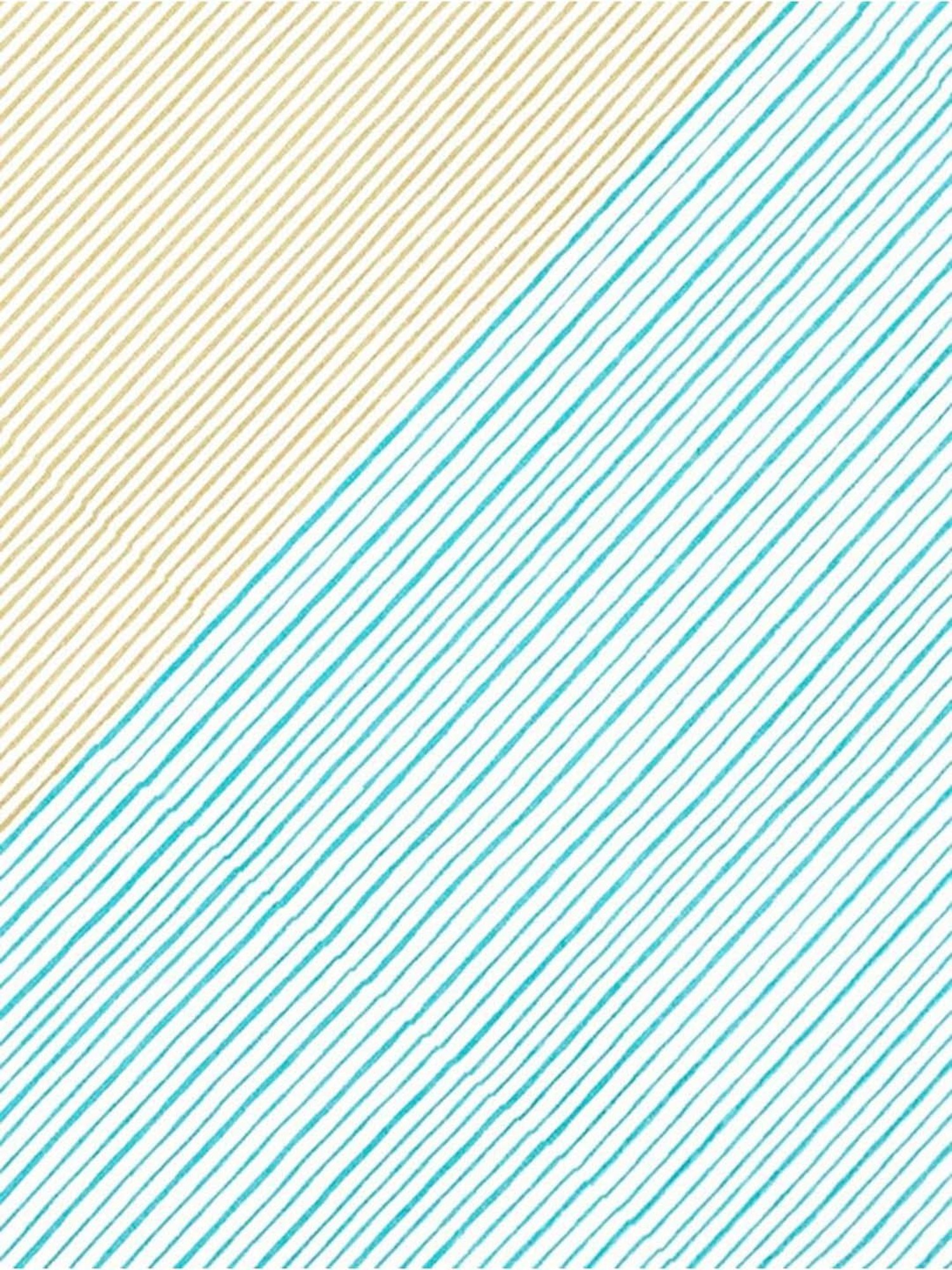 Fabindia Aqua Cotton 180 TC Single Bed Sheet With Pillow Cover