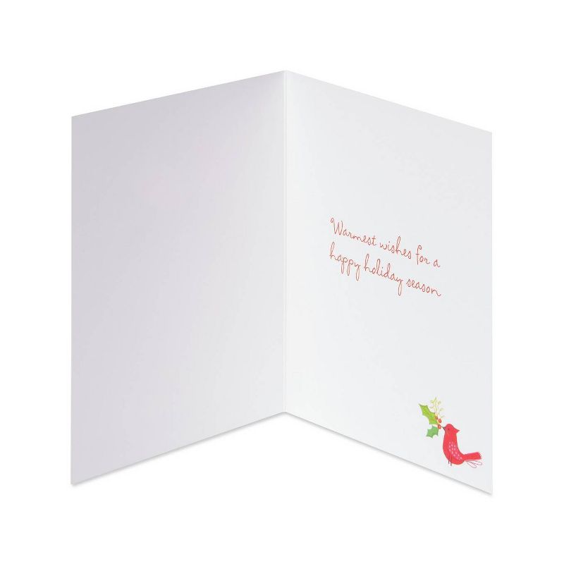 20ct Papyrus Jingle Bell Glitter Boxed Holiday Greeting Cards