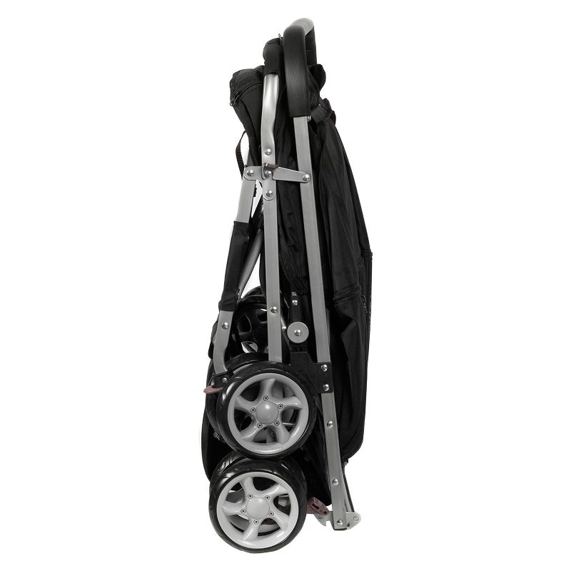 Paws & Pals Twin Carriage Pet Stroller - Black
