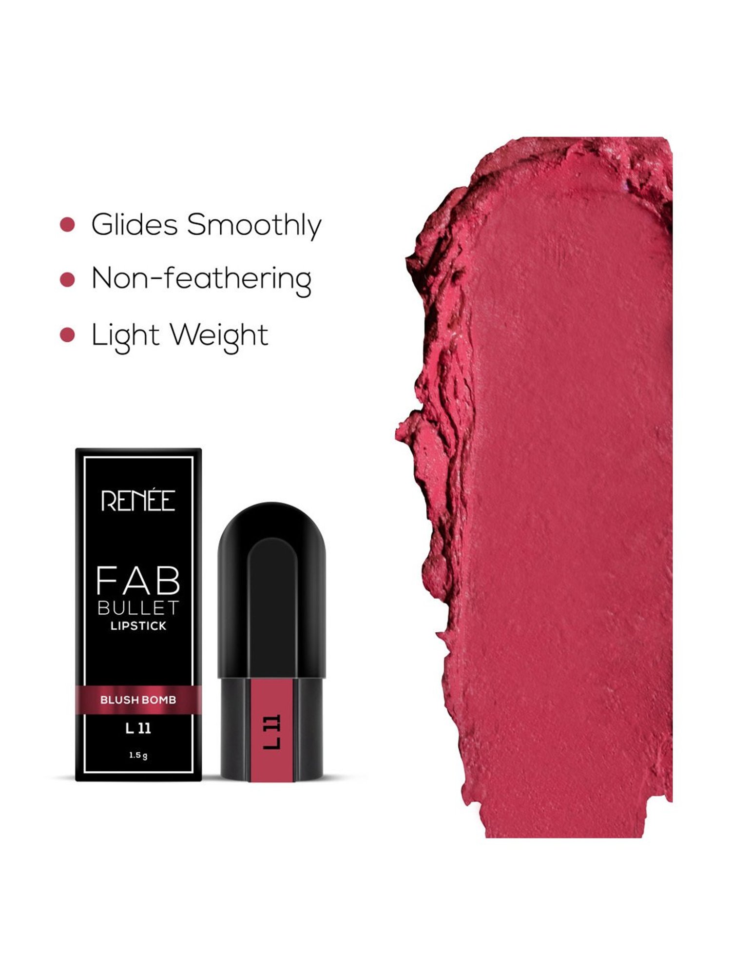 Renee Fab Bullet L 11 Blush Bomb - 1.5 gm