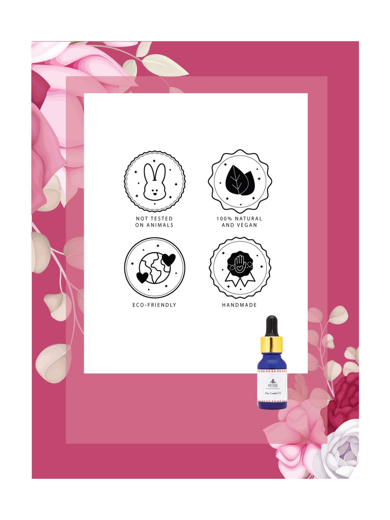 Holistic Healings By Shaveta Rose Essential Oil - 15 ml