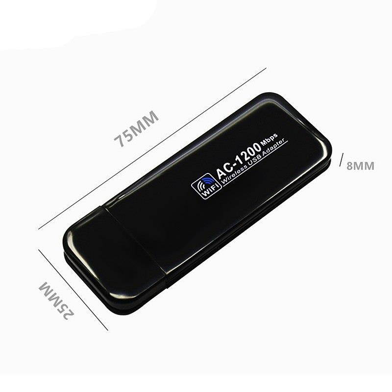 1200Mbps USB Wireless Wifi Adapter 2.4GHz 5GHz WiFi Dual Band Network Card Receiver 802.11AC