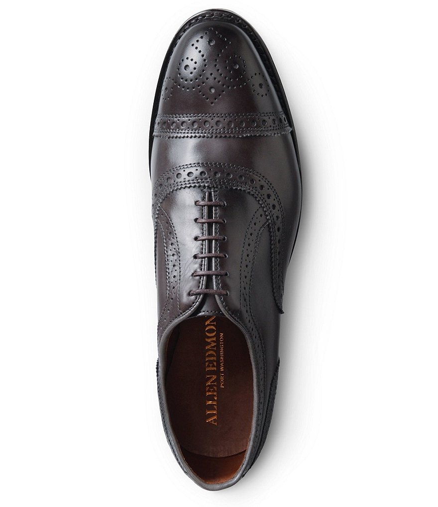 Allen-Edmonds Strand Cap-Toe Leather Dress Oxfords