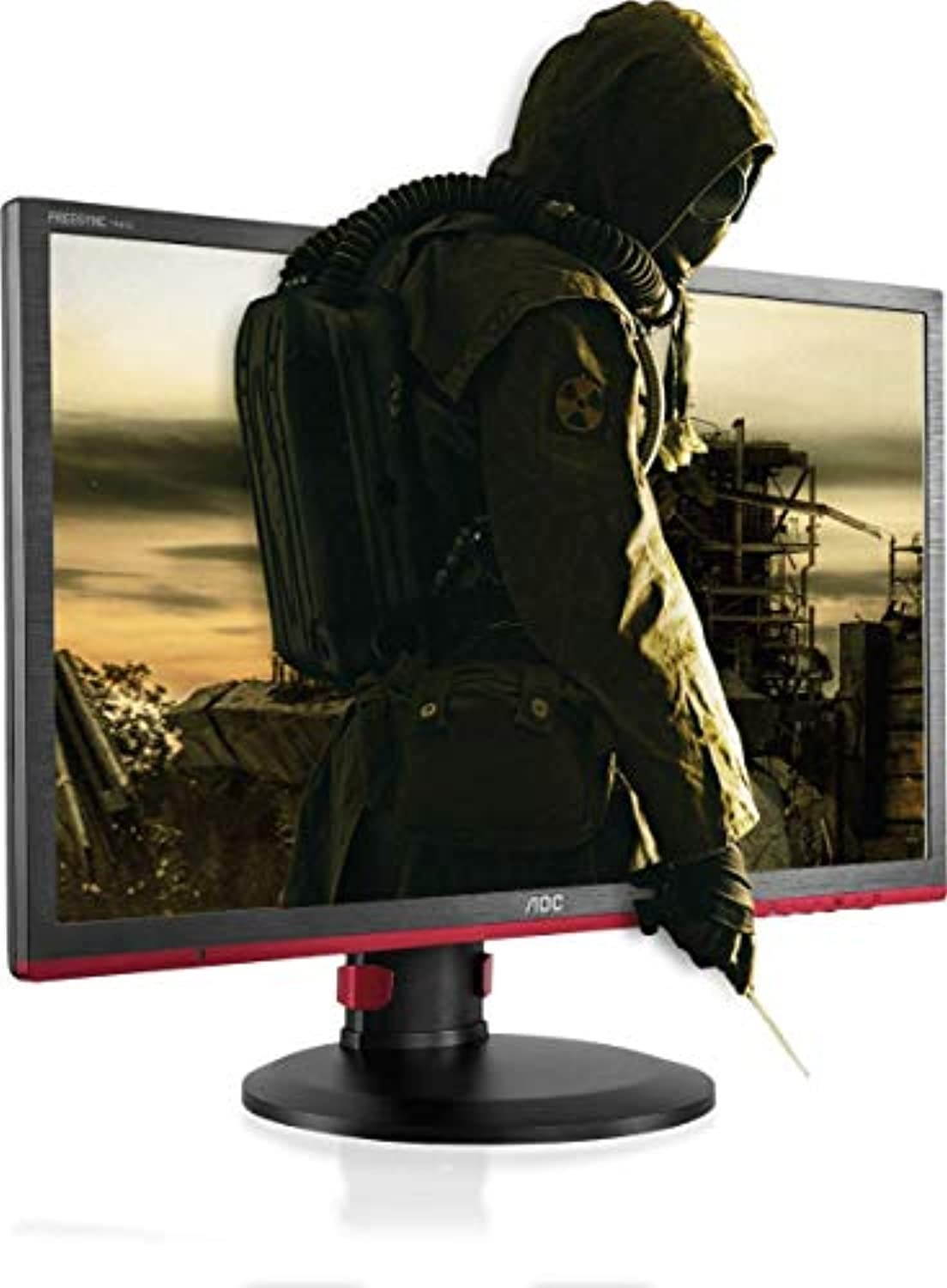 AOC G2460PF 24? Gaming Monitor, FreeSync, FHD (1920x1080), TN Panel, 144Hz, 1ms, Height Adjustable, DisplayPort, HDMI, USB (G2460PF)