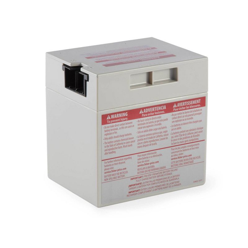 Fisher-Price Power Wheels 12-Volt Rechargeable Replacement Battery