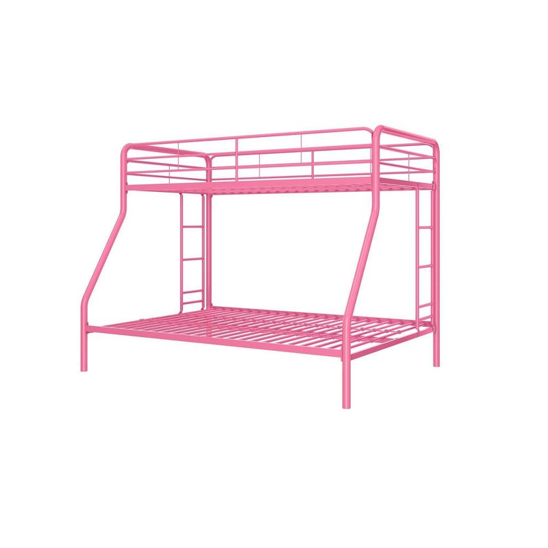 Twin Over Full Bunk Bed Pink - Dorel Home Products