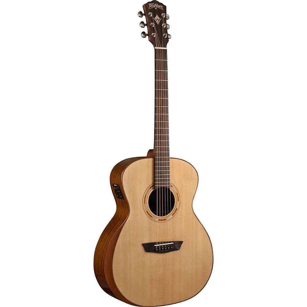 Washburn Comfort Series Grand Auditorium Acoustic-Electric Guitar Natural