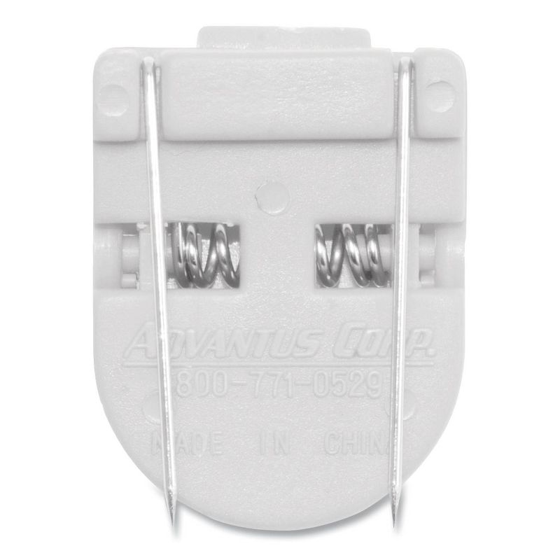 Advantus Jumbo Size Fabric Panel Wall Clips - Assorted Colors ( 10 Per Box)