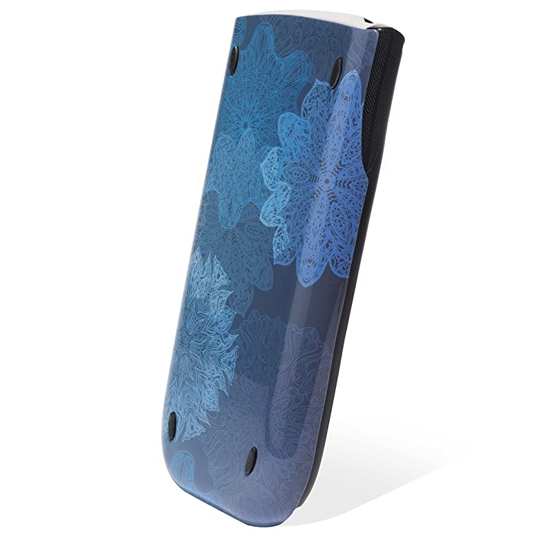 Blue Stylish Om Mandala Slide Case for TI-84 Plus, TI-84 Plus Silver Edition, TI-89 Titanium TI Graphing Calculators