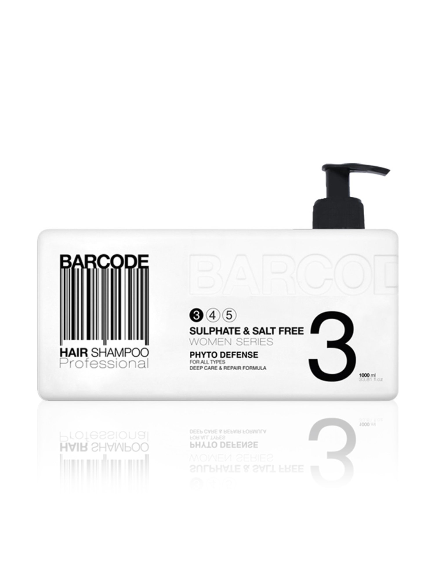 Barcode Professional Sulphate & Salt Free Women Series Hair Shampoo - 1000 ml