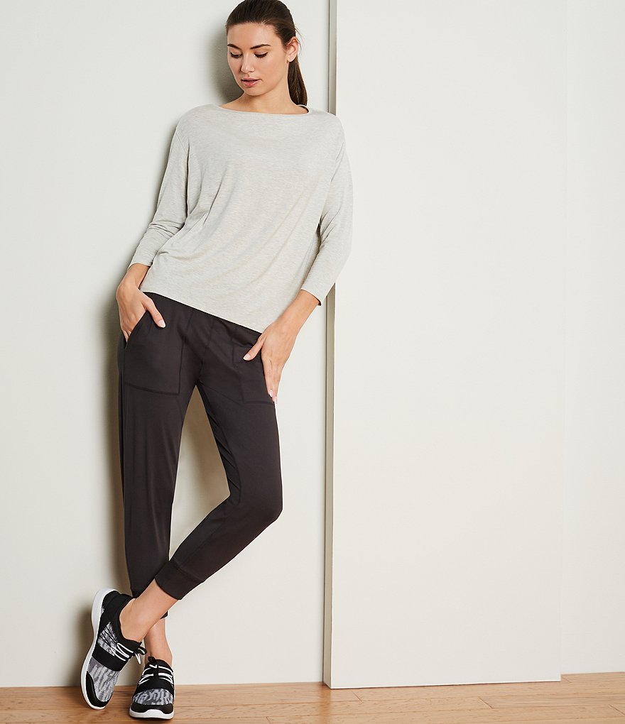 Kinesis 3/4 Sleeve Boat Neck Perfect Moisture Wicking Tee