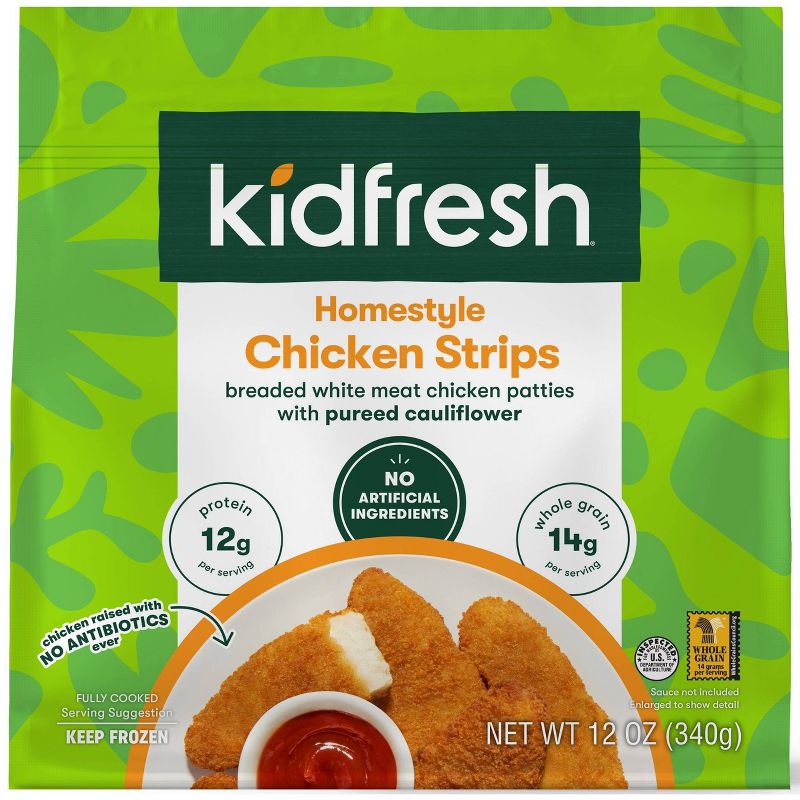 Kidfresh Original Chicken Strips - Frozen - 12oz