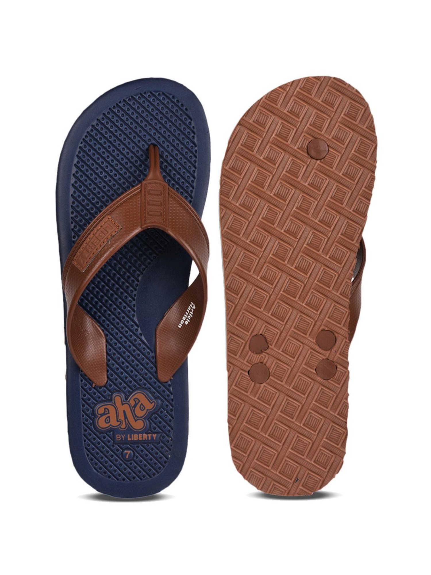 Aha by Liberty Men's HARRISON Brown Flip Flops