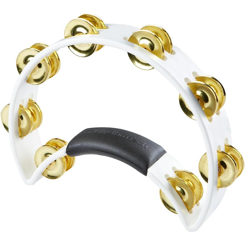 Rhythm Tech Tamb-Wht W/Brass