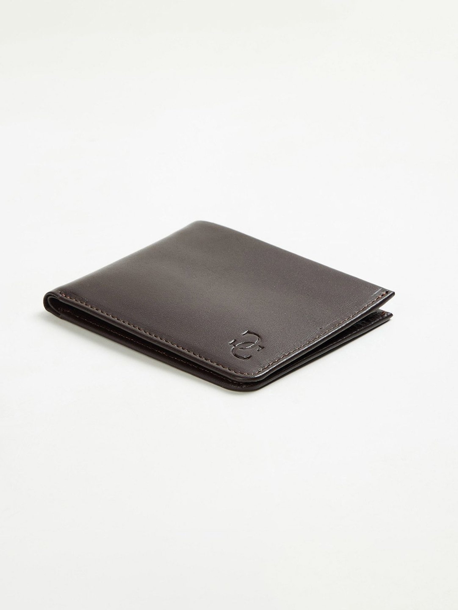 Code by Lifestyle Brown Leather Bi-Fold Wallet for Men