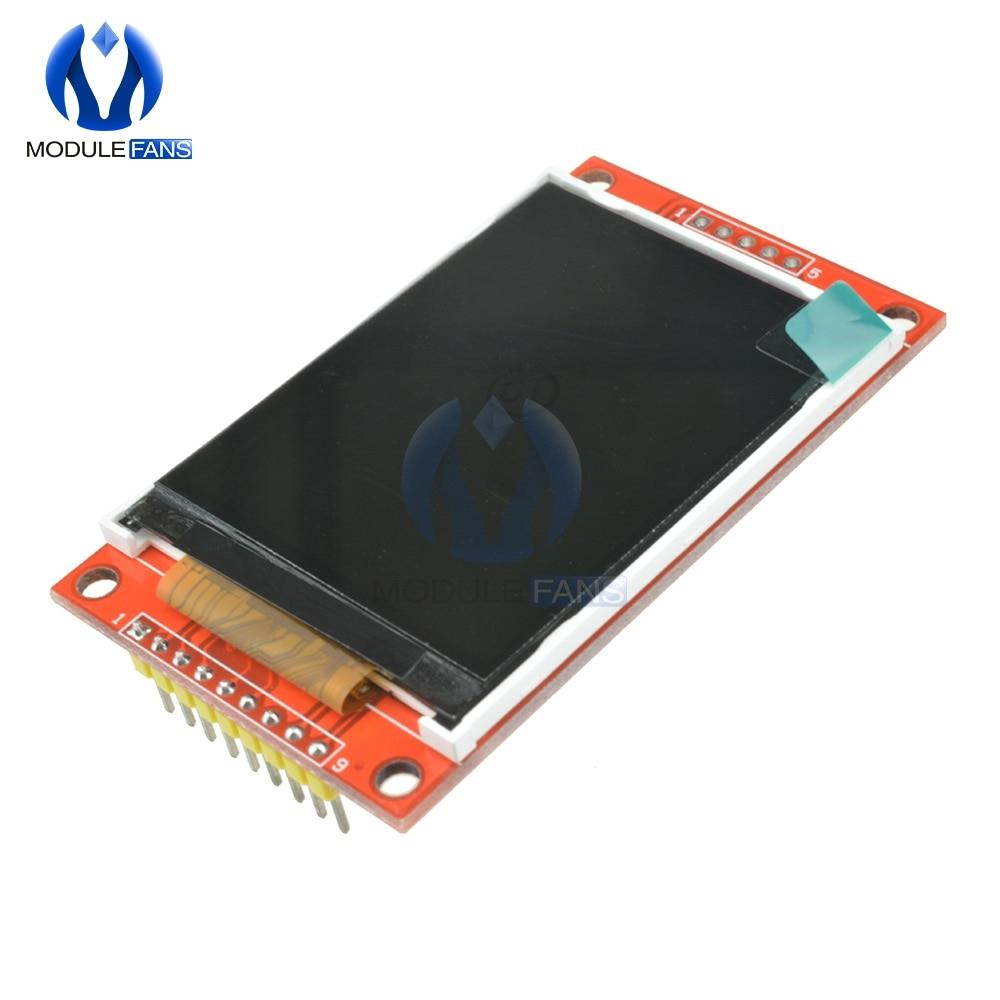 2.2'' 2.2 Inch Dots SPI Interface TFT LCD Serial Port Board Module Display For Arduino 51/AVR/STM32/ARM/PIC Diy
