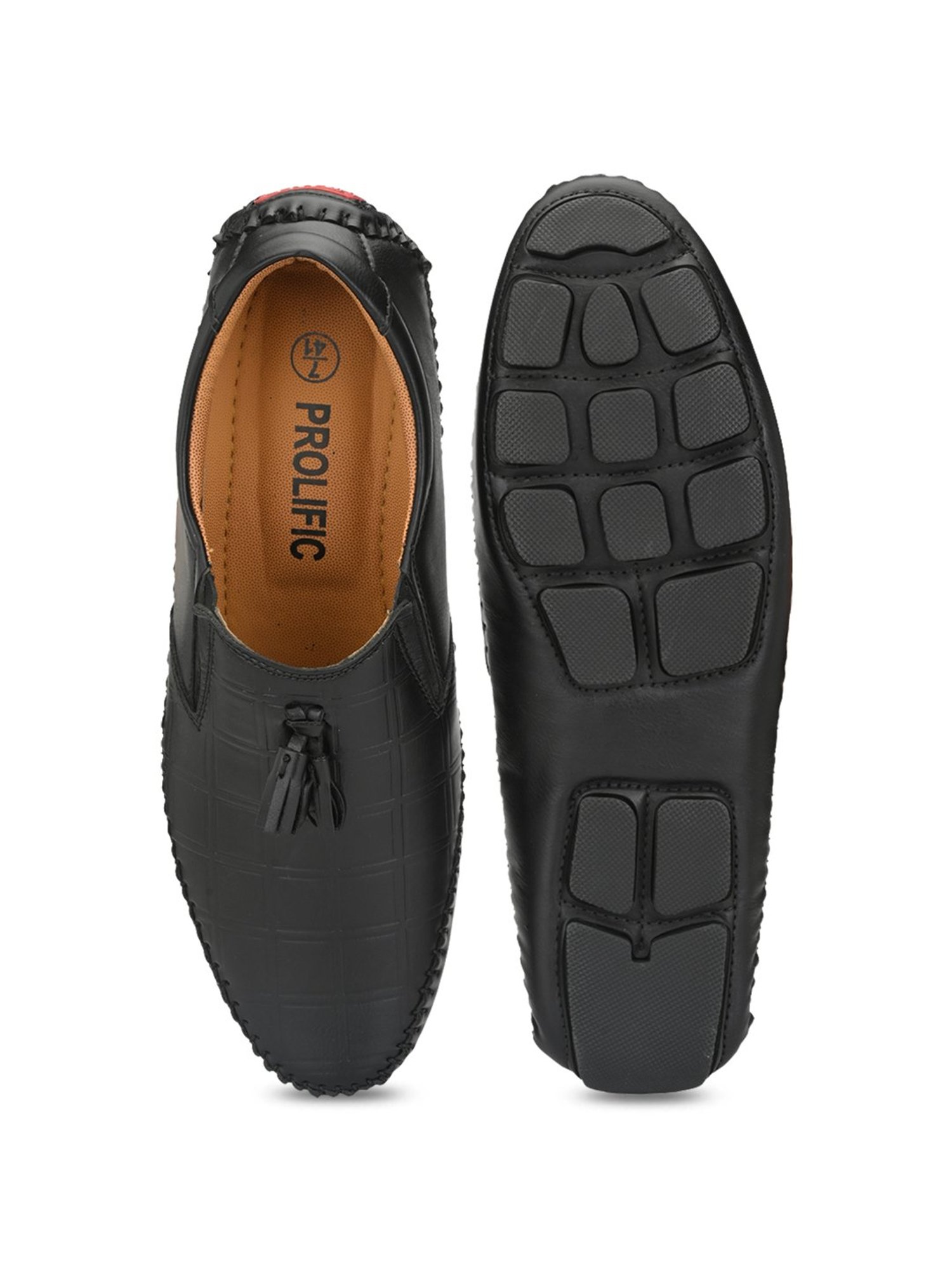 Prolific Black Casual Moccasins