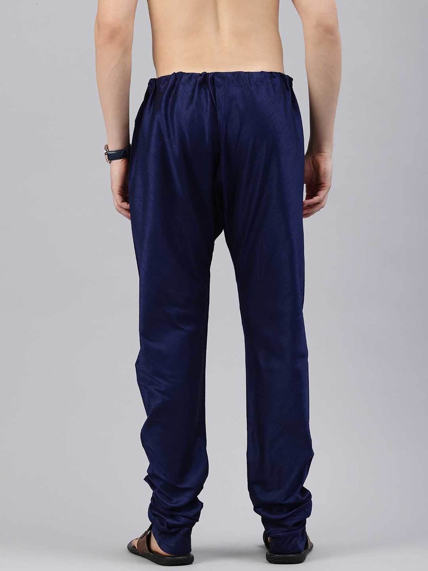 Manthan Dark Blue Regular Fit Churidars