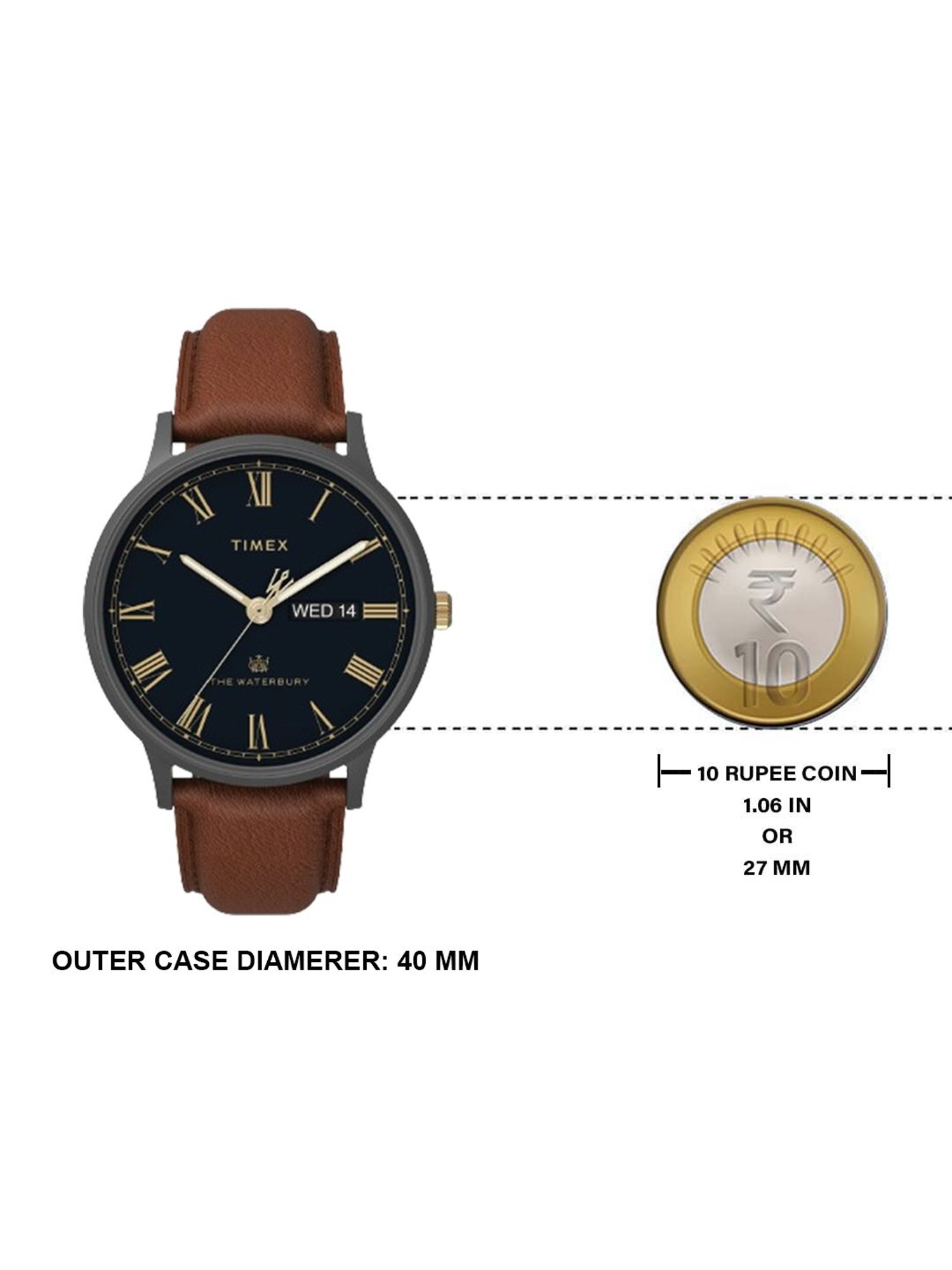 Timex TW2U88500UJ Waterbury Analog Watch for Men