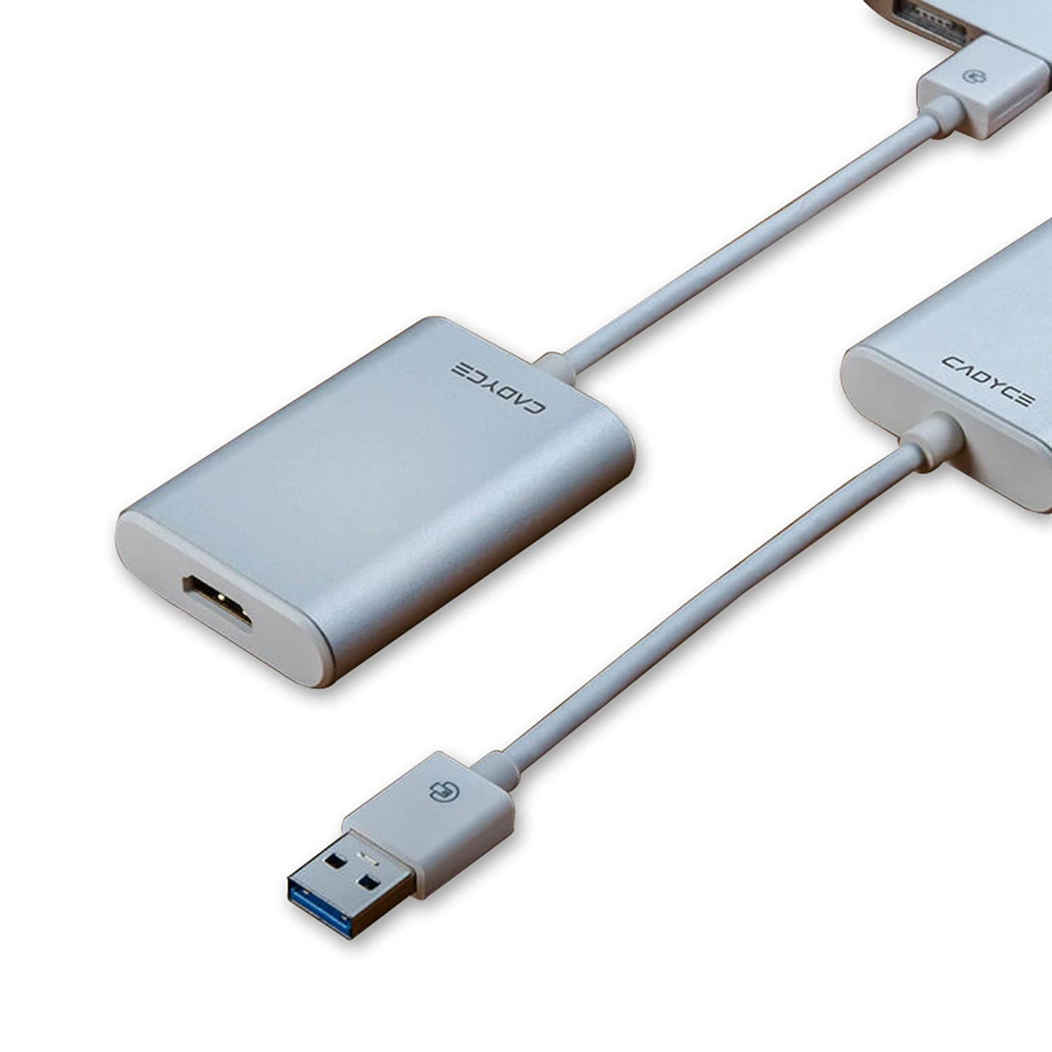 Cadyce USB 3.0 to HDMI Adapter with Audio, Multi-Colored (CA-U3HDMI)