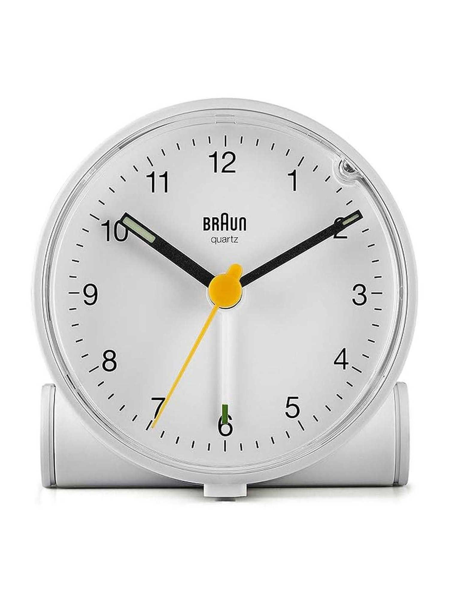 Braun Black Classic Large Analog Wall Clock With Silent Sweep Movement