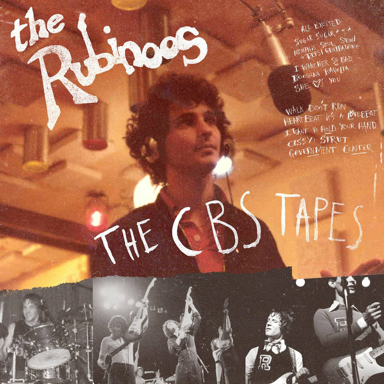 The Rubinoos The CBS Tapes LP (Red & Black Splatter Vinyl)
