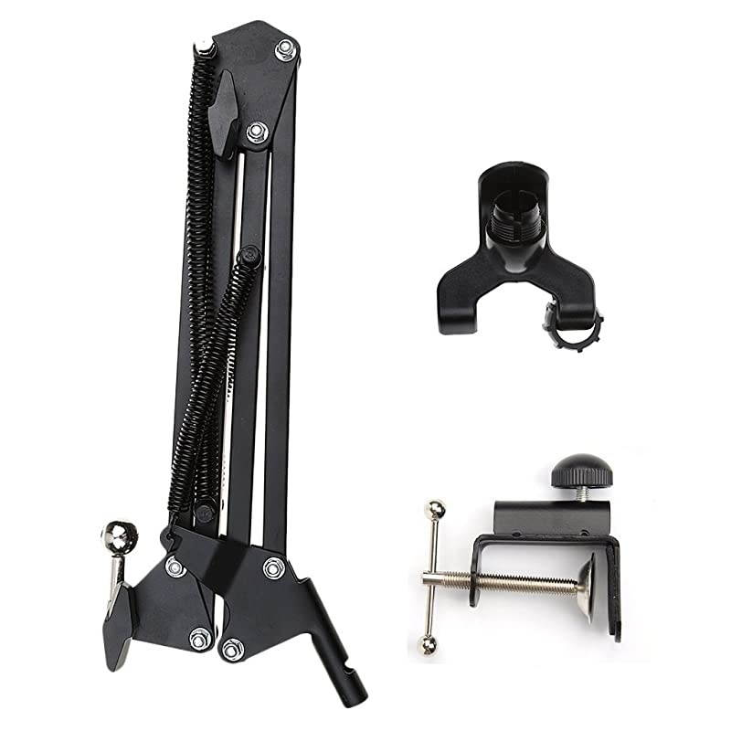33'' Articulating Arm Phone Mount Stand for Baking Crafting Demo Videos/Live Streaming -