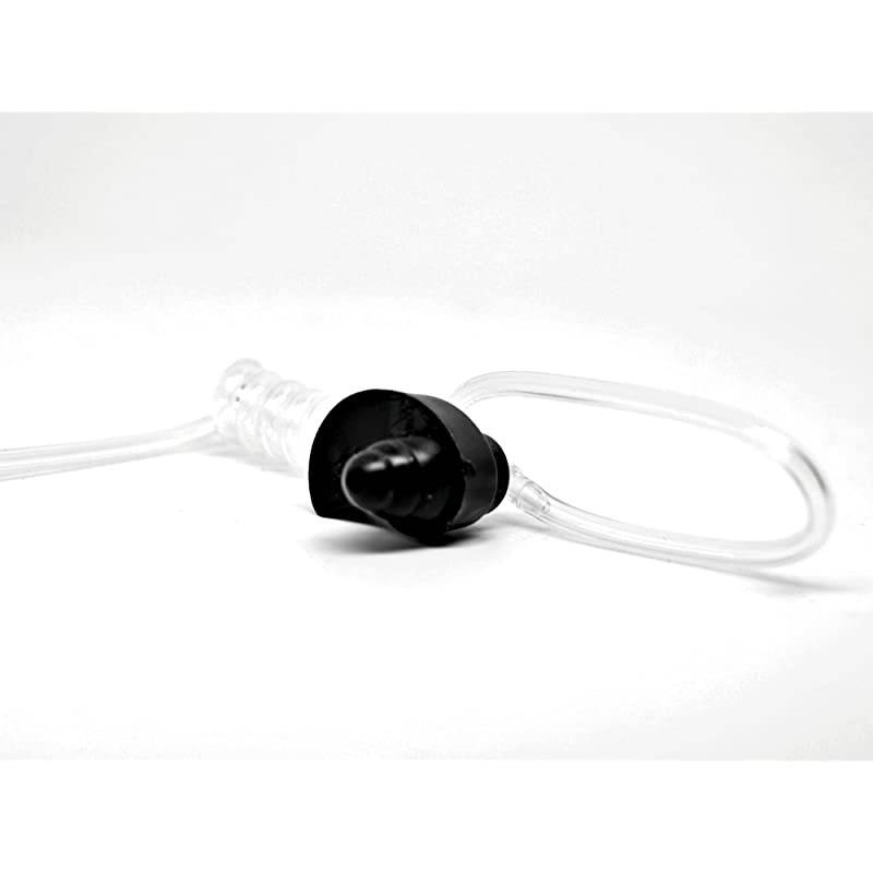 Custom Molded Security Radio Adapters ThermoFit Earpieces Designed for Clear Acoustic Tube Radios