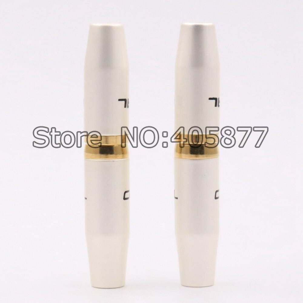 2set 1/8" 3.5mm male 3 pole stereo plug + female jack Audio TRS connectors