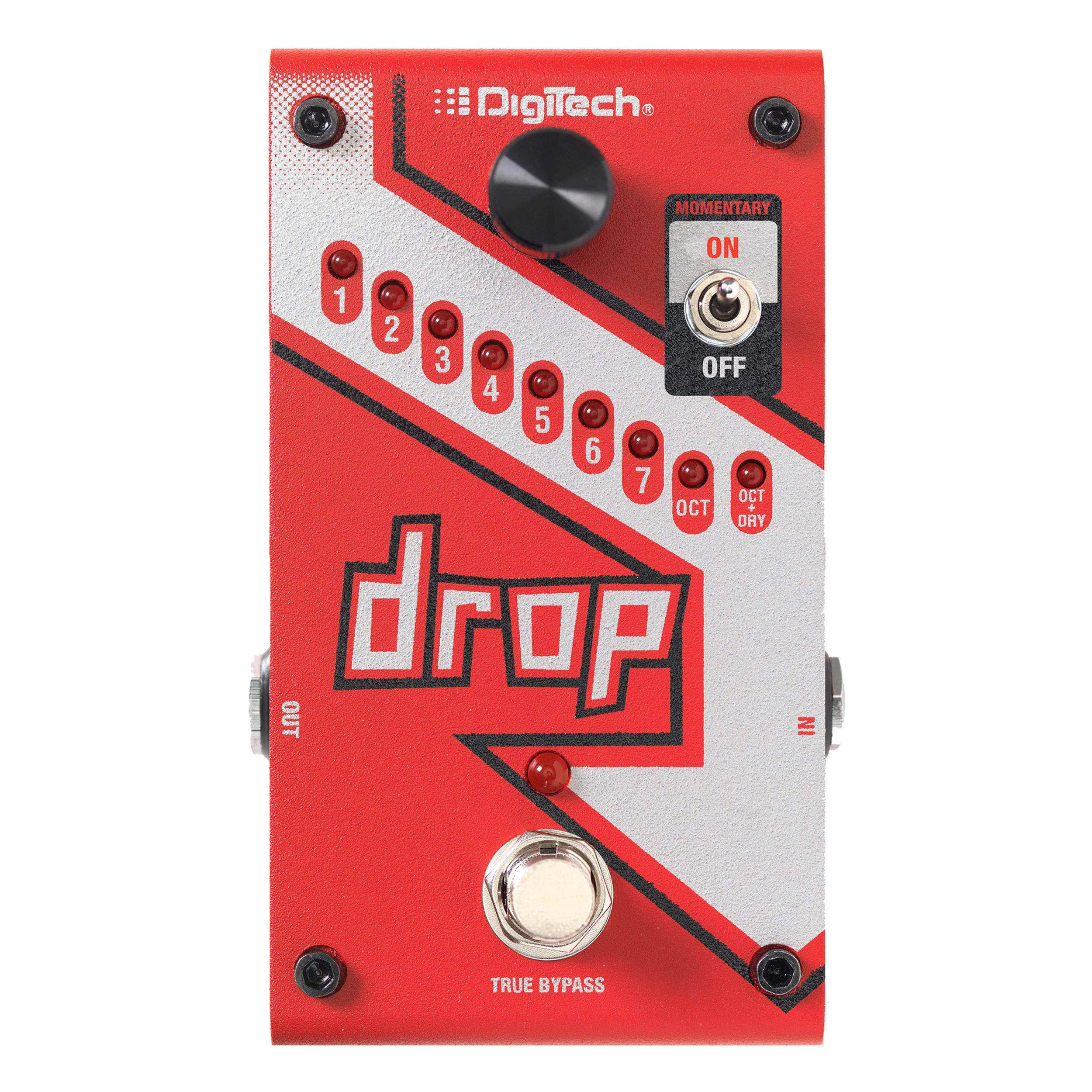 Digitech Drop Polyphonic Drop Tune Pitch Shifter pedal