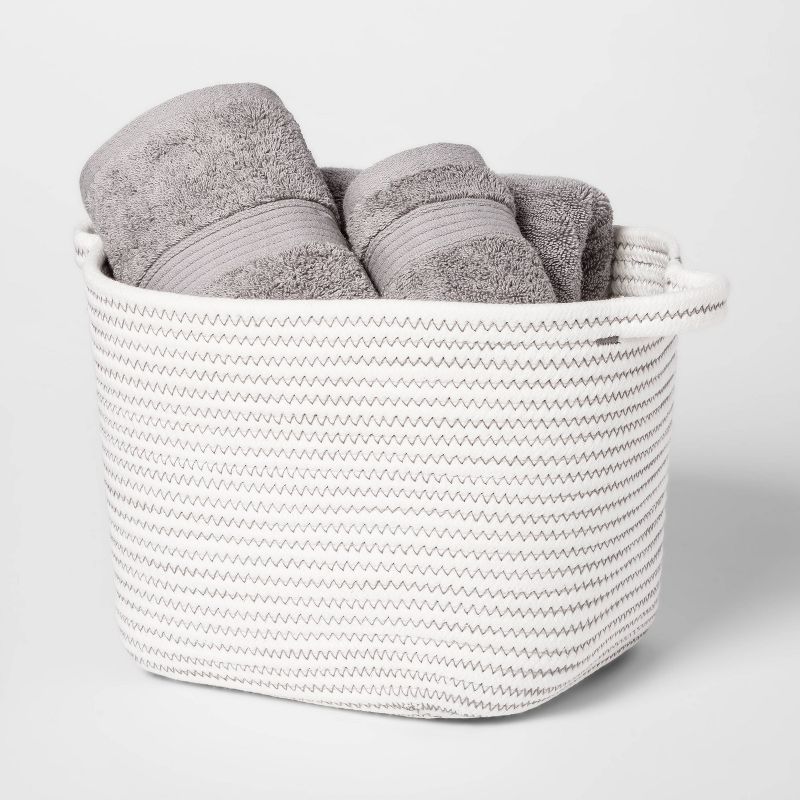 Bath Basket Medium Crate Off White - Threshold™