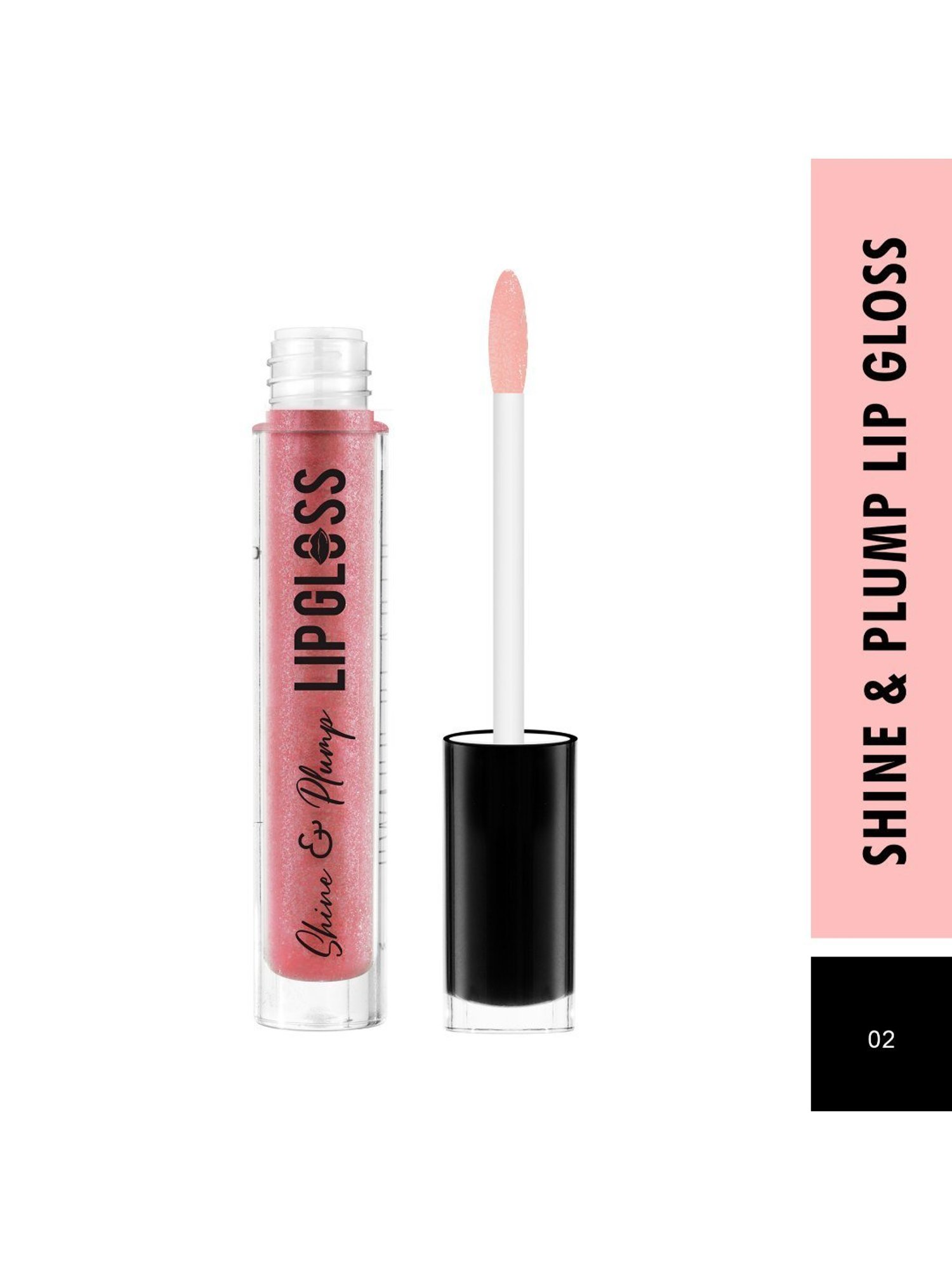 SWISS BEAUTY Shine and Plump Lip Gloss 02 - 4 ml