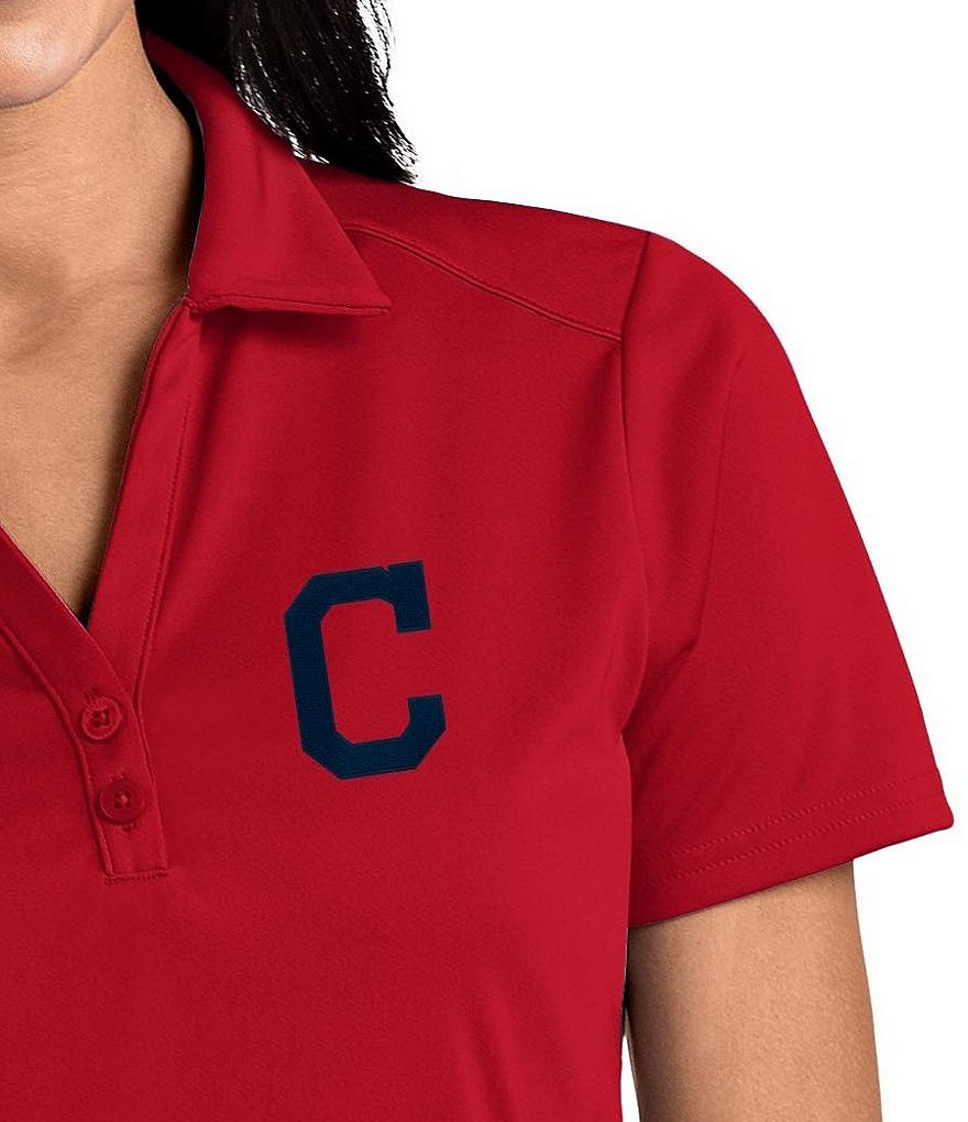 Antigua Women's MLB Tribute Short-Sleeve Polo Shirt