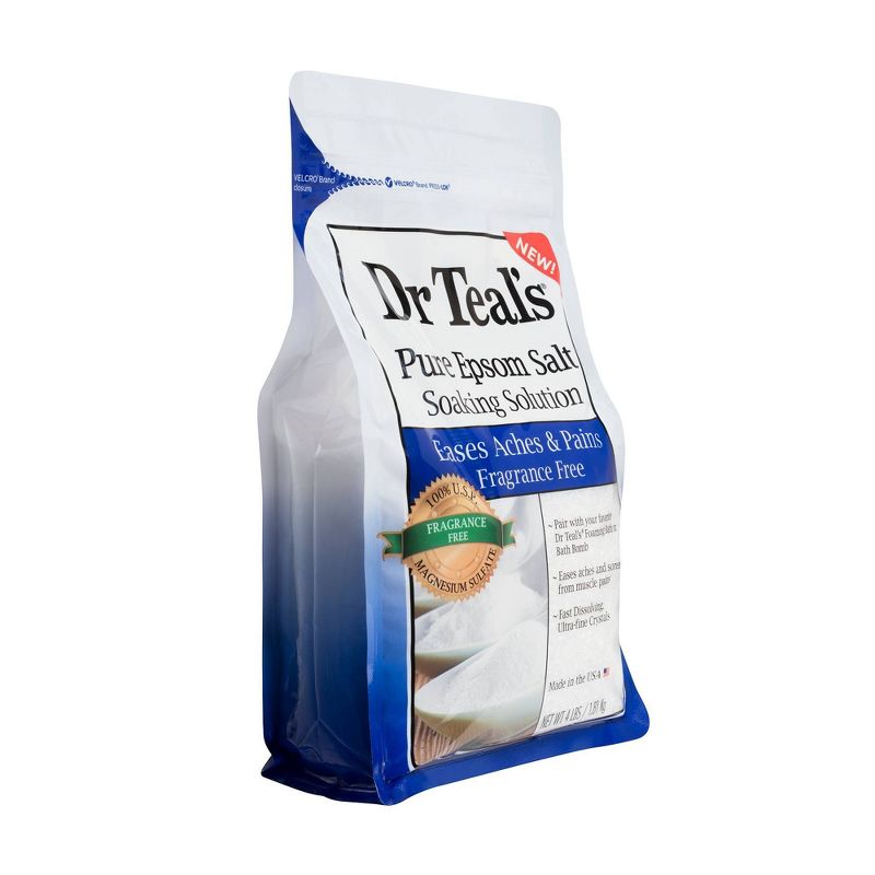 Dr Teal's Pure Epsom Bath Salt Soaking Solution - 64oz