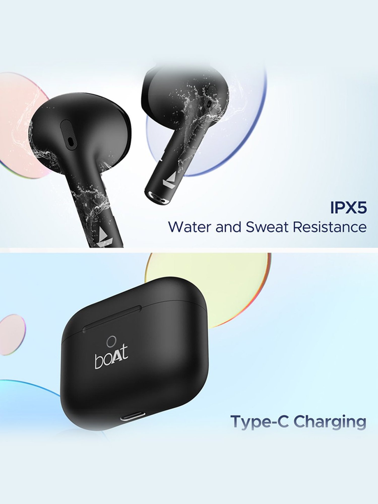 Boat Airdopes Alpha True Wireless Earbuds with 35Hrs Playback & 13mm Drivers (Black)