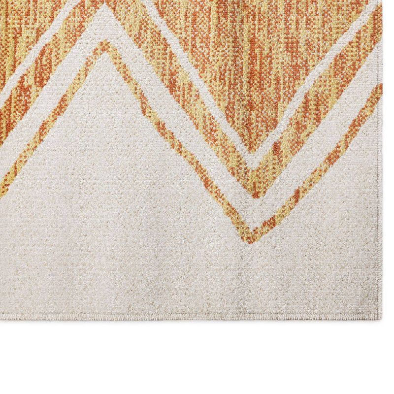 8' x 10' Le Soleil Outdoor Rug Black/Ivory - Linon