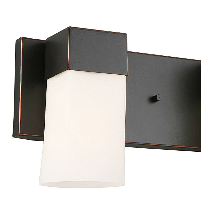 Ciara Springs 3 Vanity Light Bronze/White - EGLO