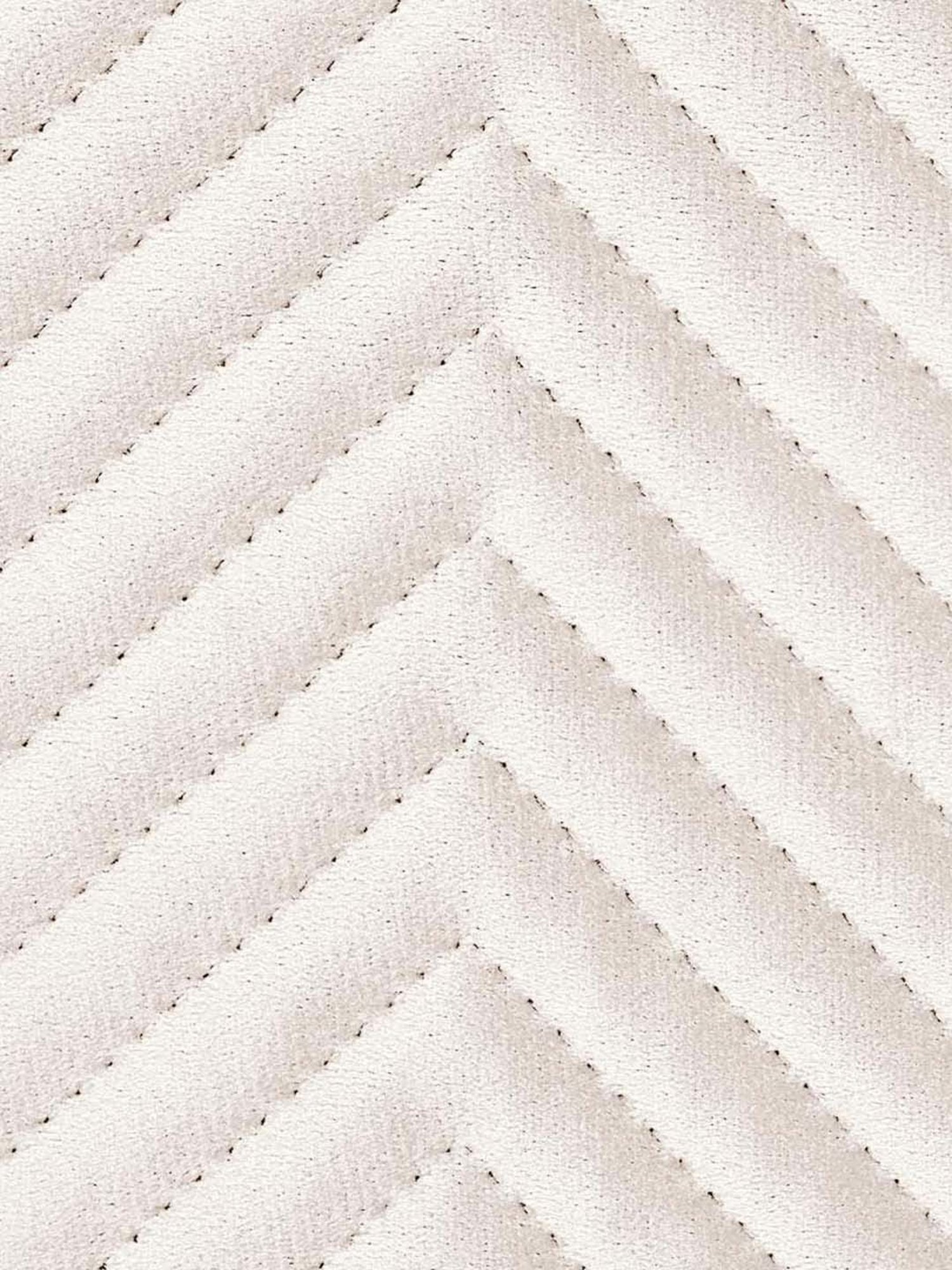 MODERN HOMES White Cotton Hand-Knotted Curtain Ropes - Set of 2