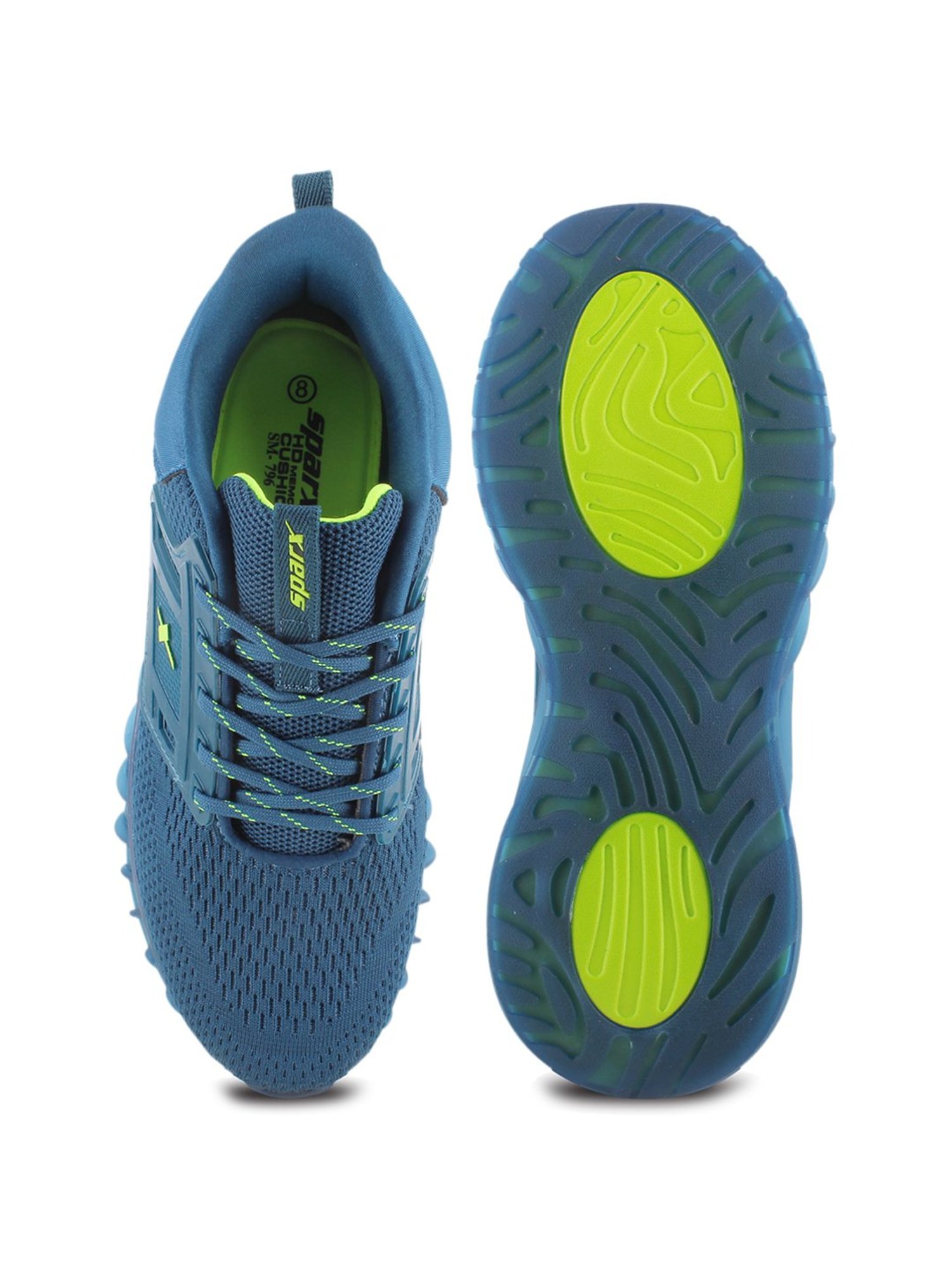 Sparx Men's SM 796 Teal Blue Running Shoes