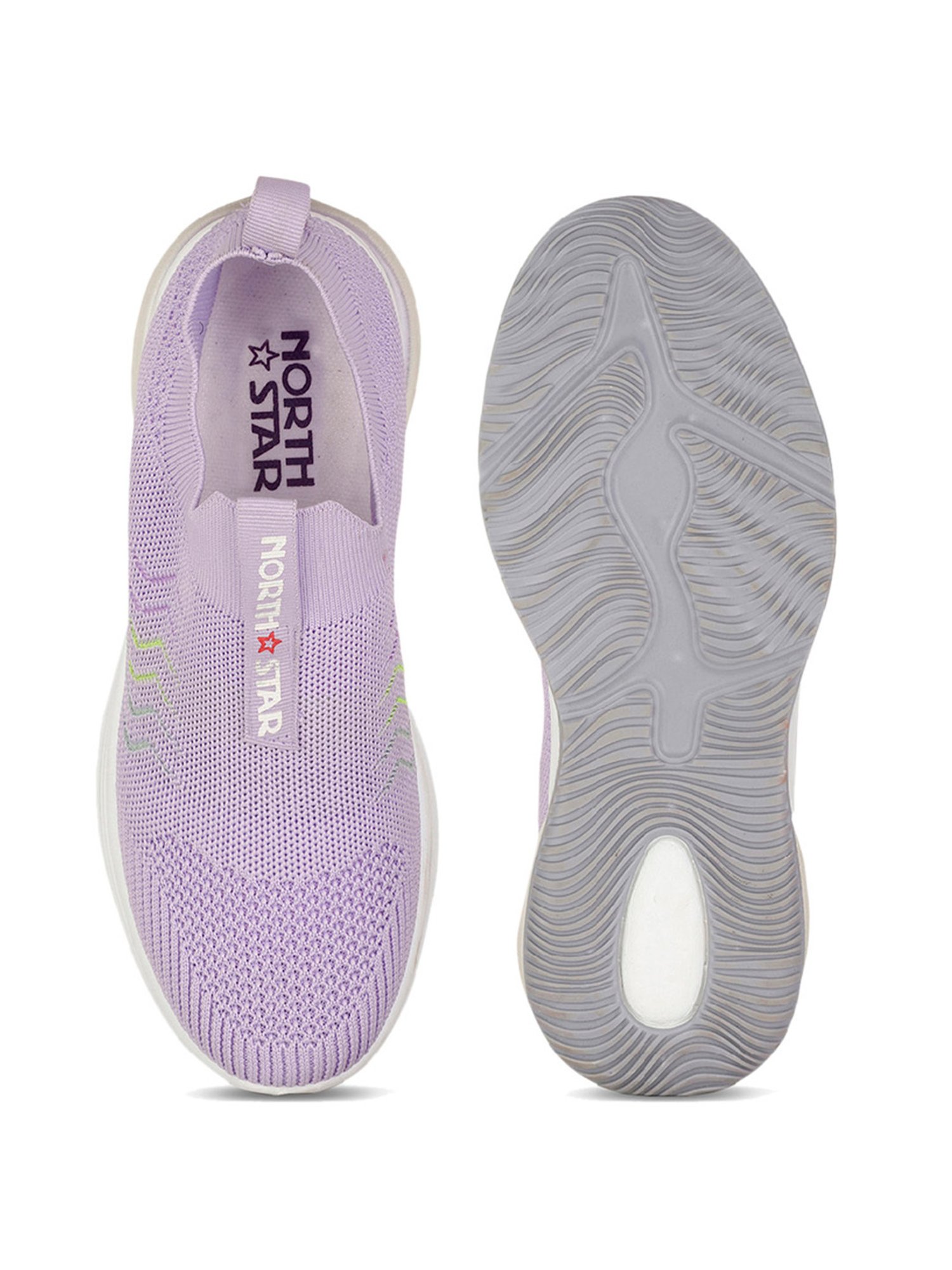 North Star by Bata Women's Lilac Walking Shoes